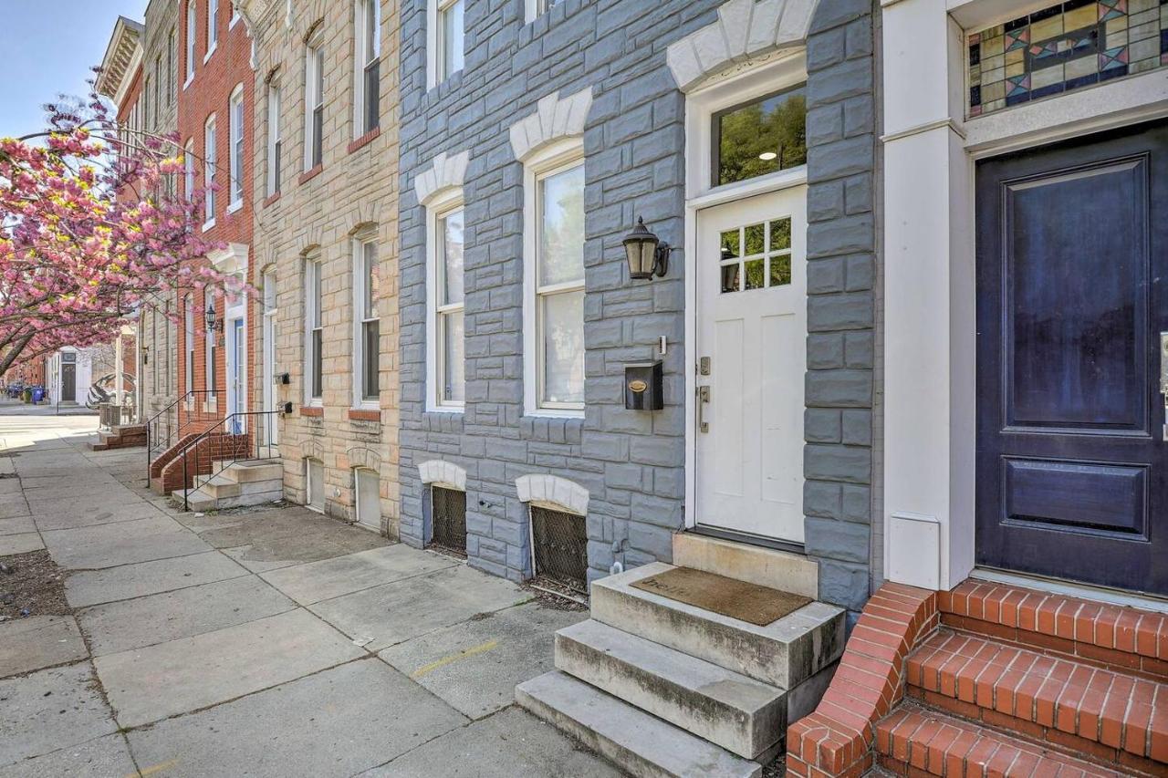 Baltimore Abode, Walk To Cross Street Market! Bagian luar foto