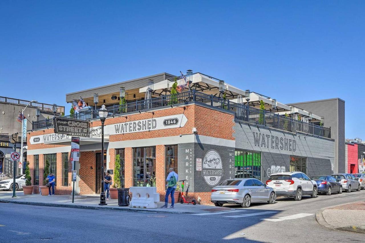 Baltimore Abode, Walk To Cross Street Market! Bagian luar foto